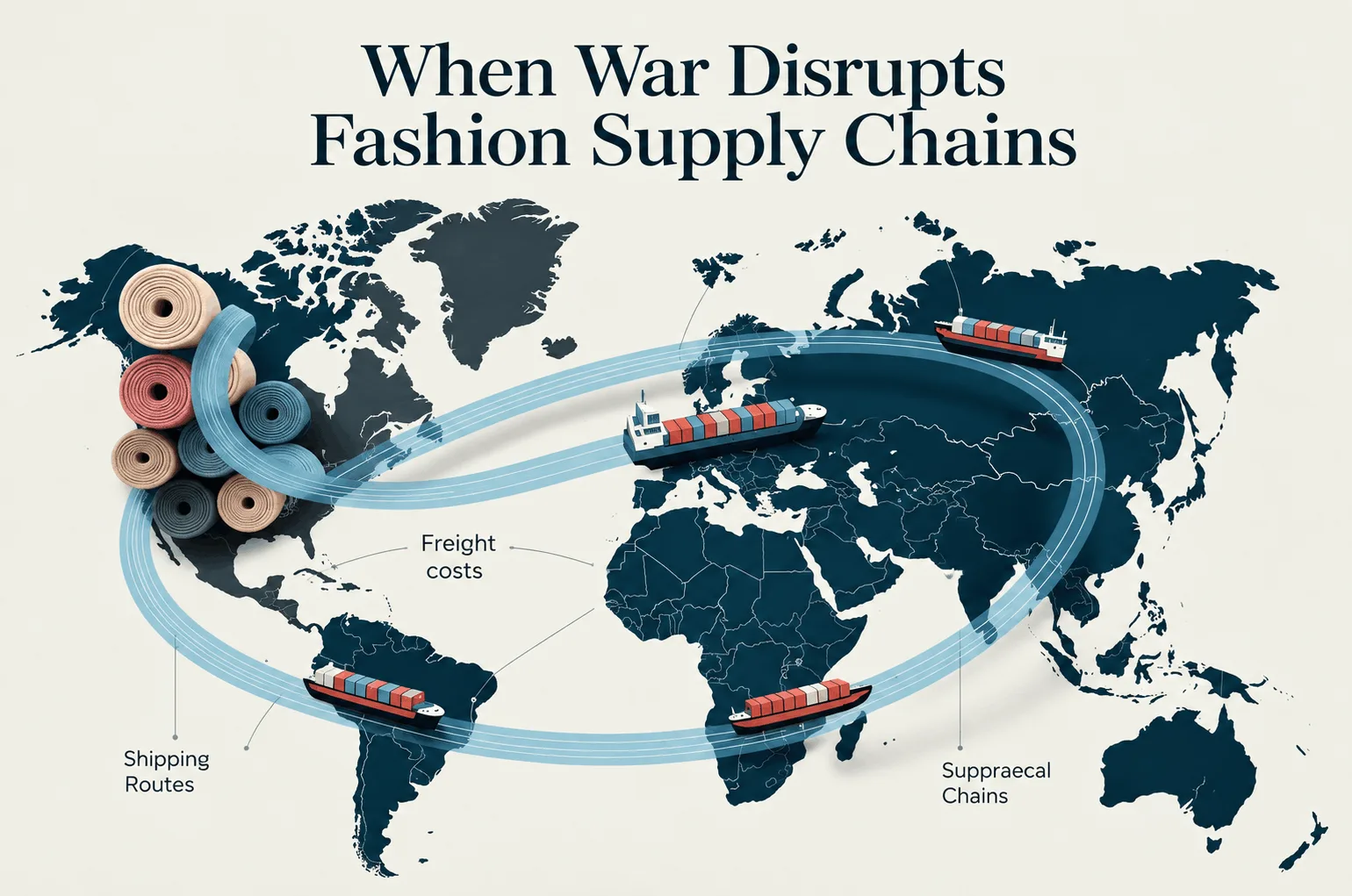 THE AGE OF DISRUPTION: REWIRING GLOBAL TEXTILE & APPAREL SUPPLY CHAINS
Geopolitics. Trade. Tariffs. Logistics. Risk. Resilience.